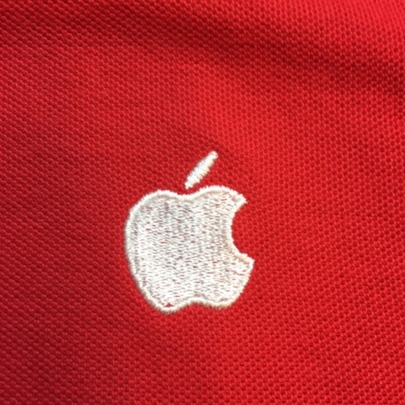 Apple Computers Logo Vantage Golf Polo Shirt Tech - Picture 3 of 7